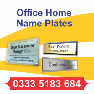 Home & Office Name Plate