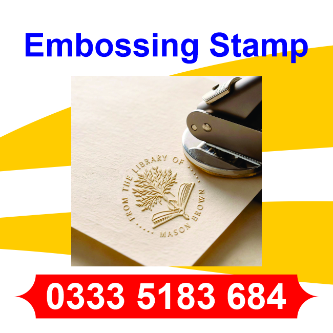 Embossed Stamp Making