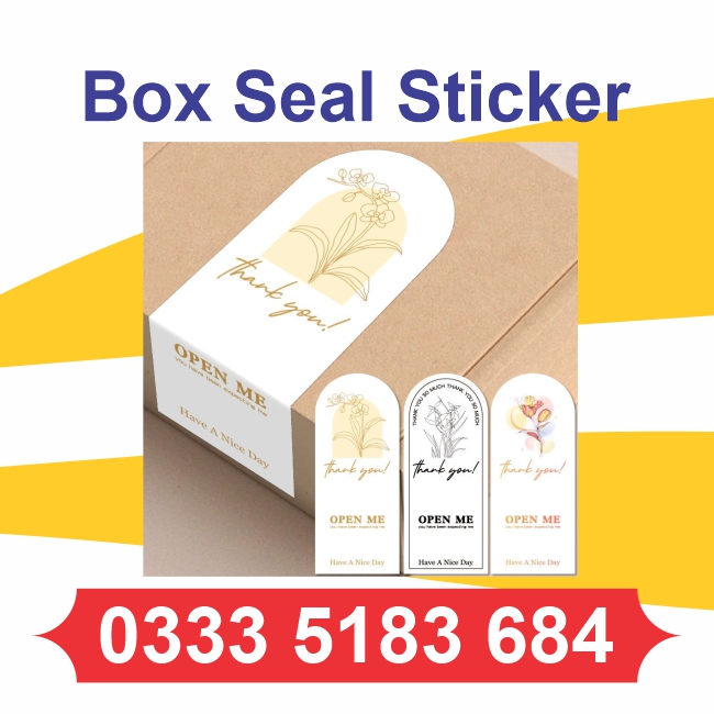 Seal Sticker & Label