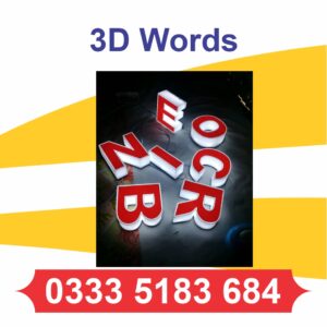 LED Light Words