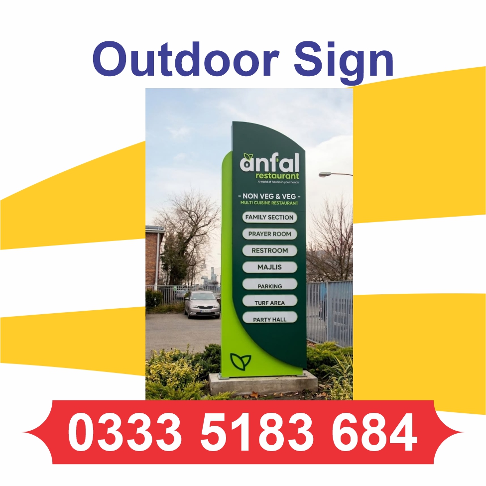 Outside Sign